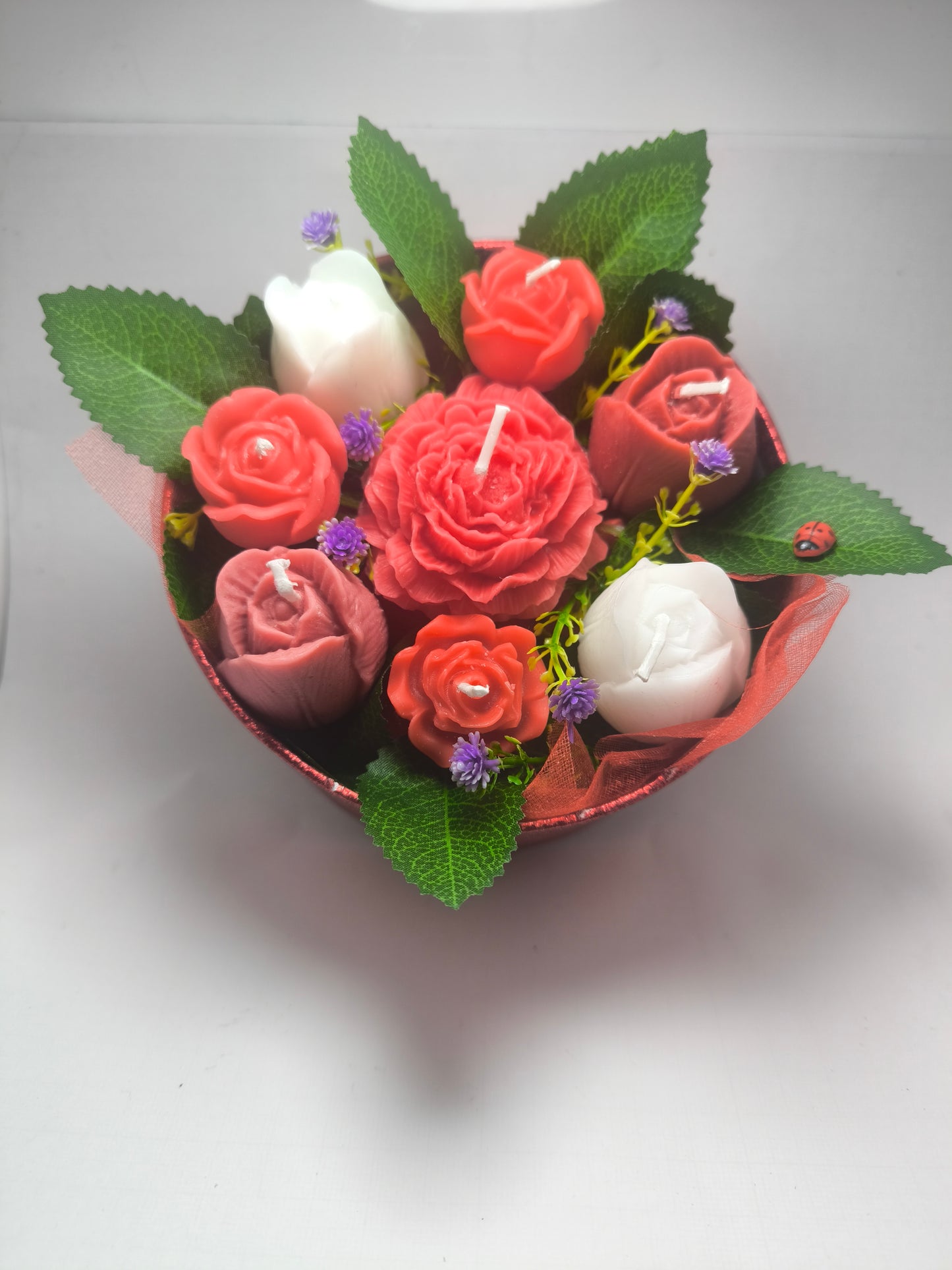 Vela Escultural "Ninfa das Flores" – Elegância e Serenidade Artística