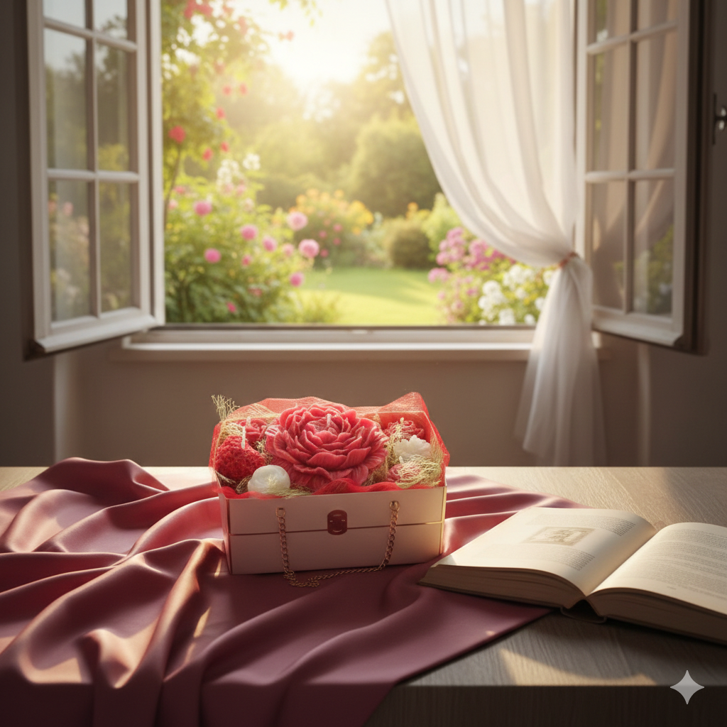 Caixa de Luxo Peônia Real