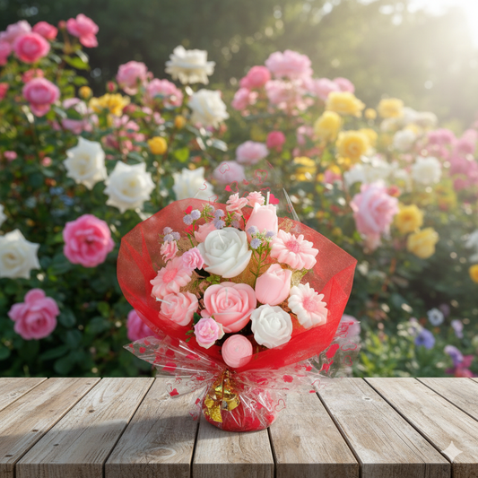 Buquê de Velas Aromáticas Floral - Elegância e Fragrância